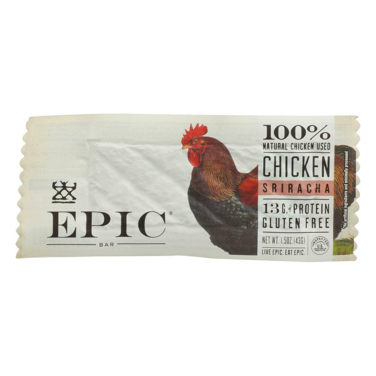Epic Chicken Bar Sriracha 1.5 OZ.