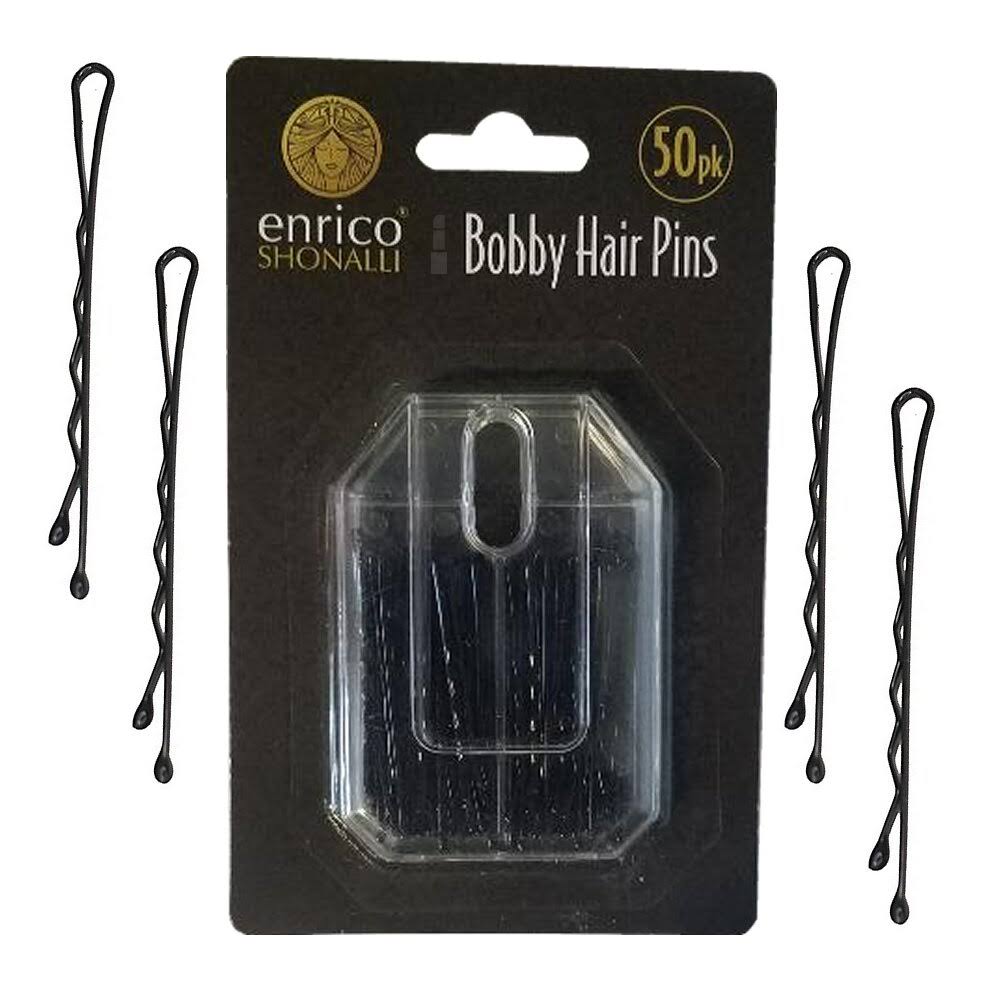 Enrico Shonalli Pack of 50 Bobby Pins Hair Grips
