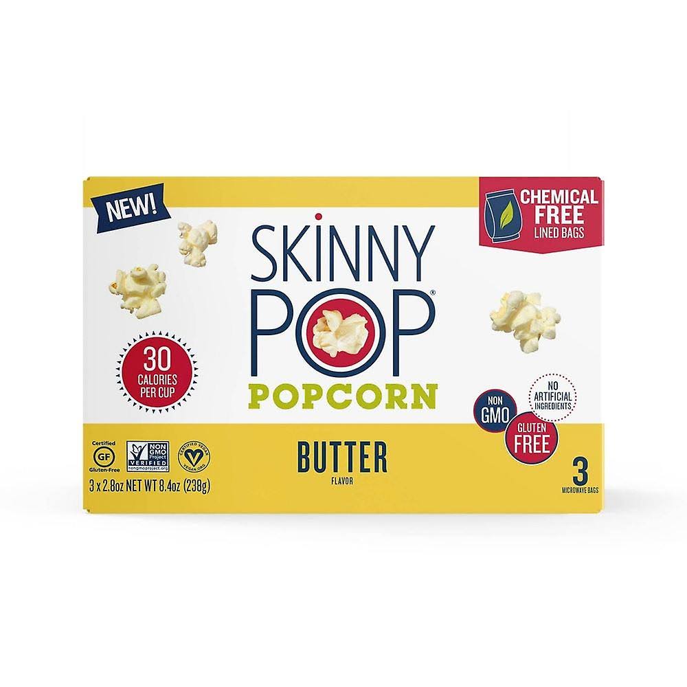 Skinny Pop Microwave Popcorn Butter