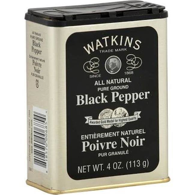 Watkins Pure Ground Black Pepper - 113g