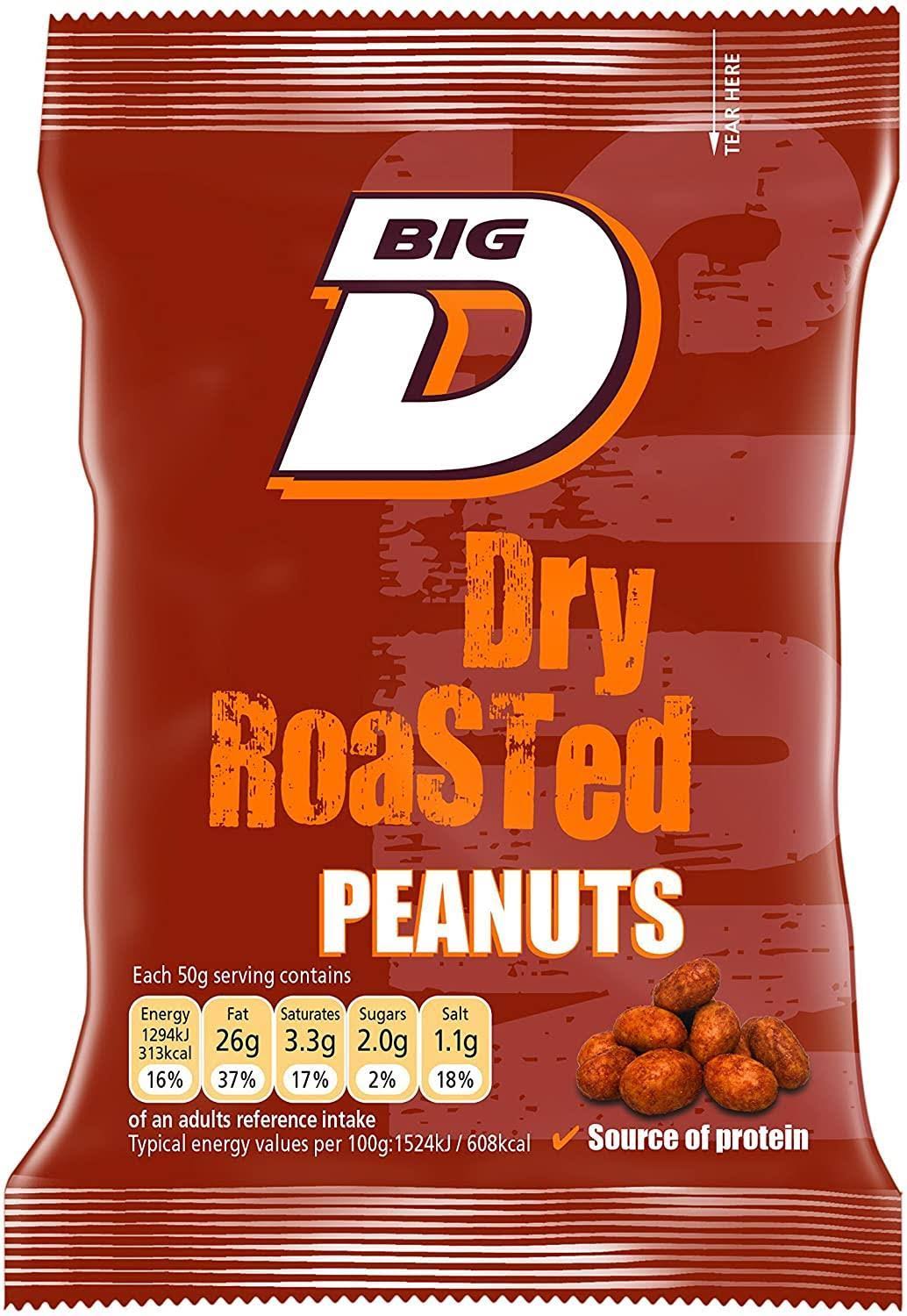 Big D Dry Roasted Peanuts 240g
