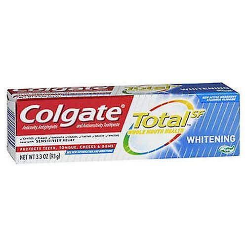 Colgate Total Whitening Toothpaste Gel 3.3 ounce