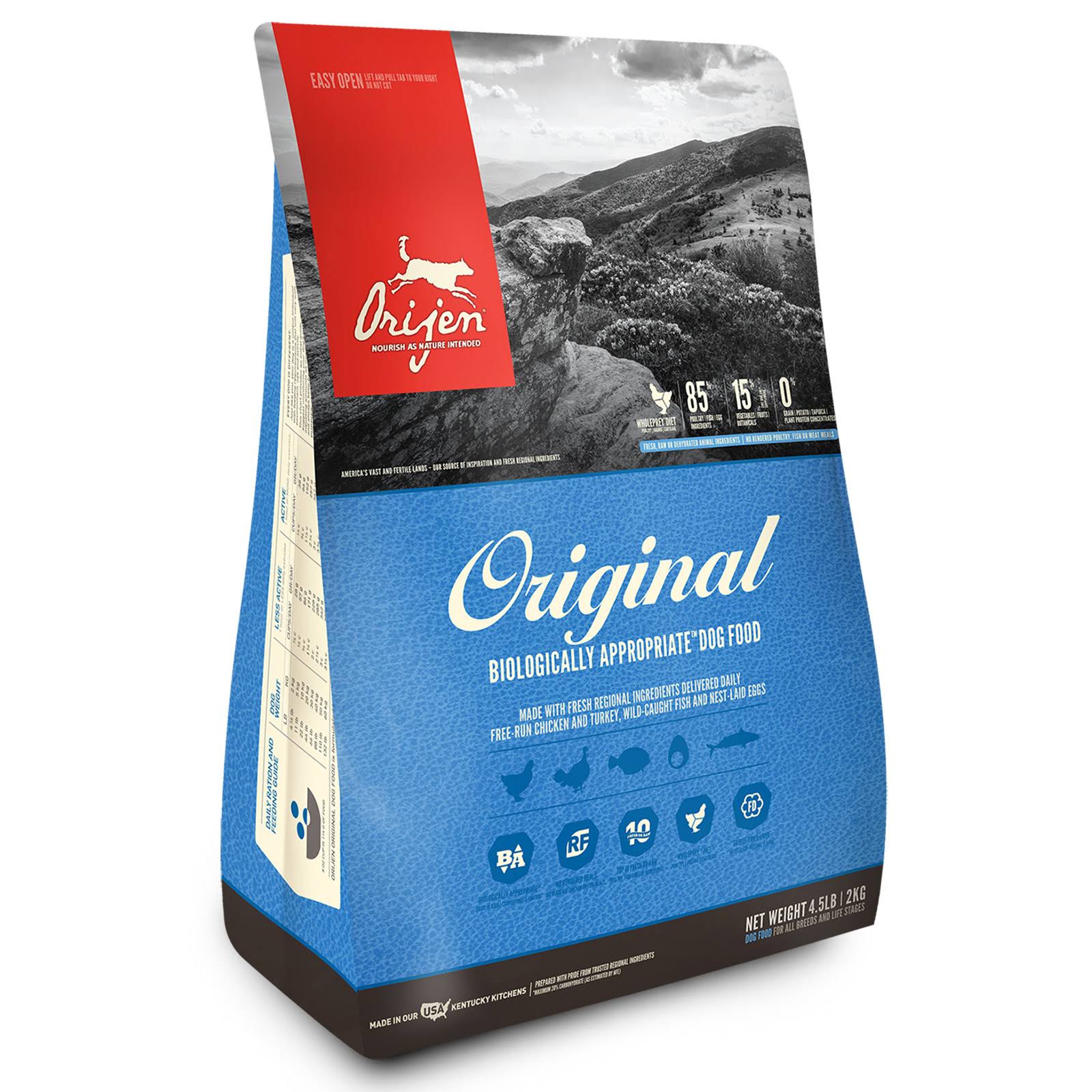 Orijen Original Dry Dog Food - 4.5lb