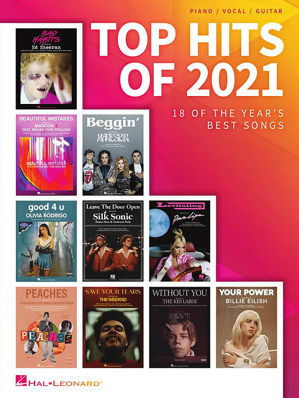 Hal Leonard Top Hits of 2021