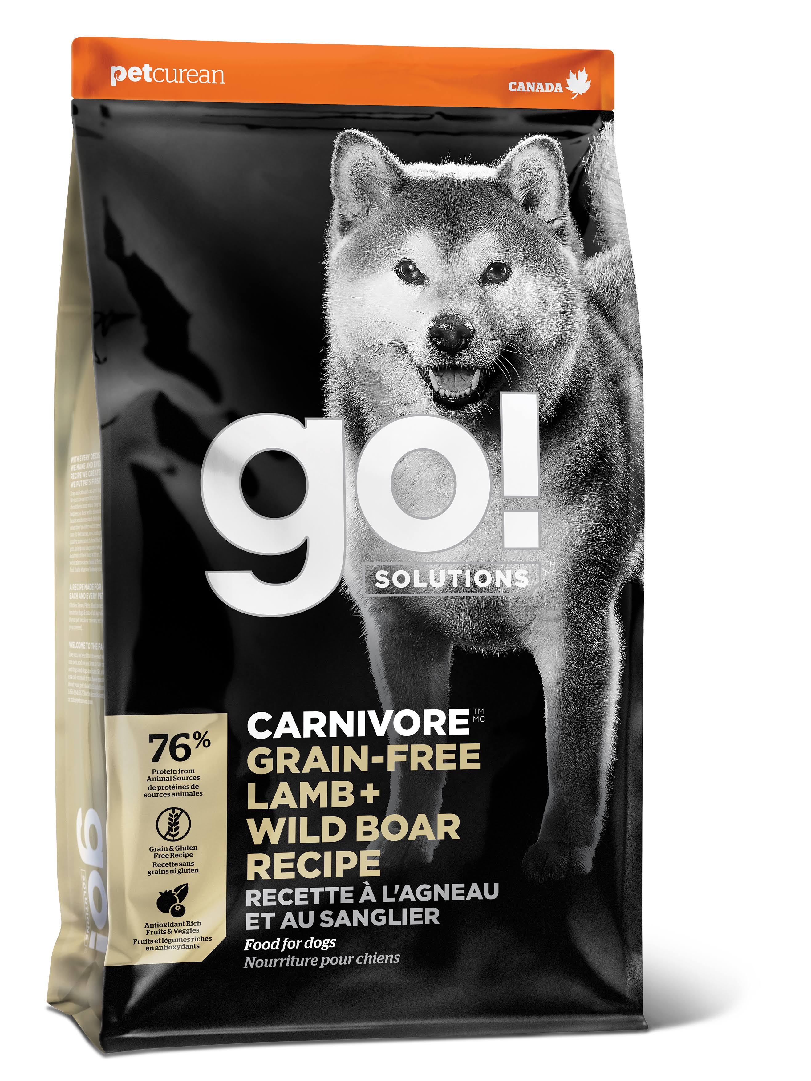 Go! Carnivore Grain Free Lamb Wild Boar Dog 3.5LB