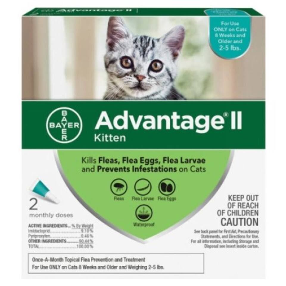 Bayer Advantage II Kitten Flea Treatment - 6pk