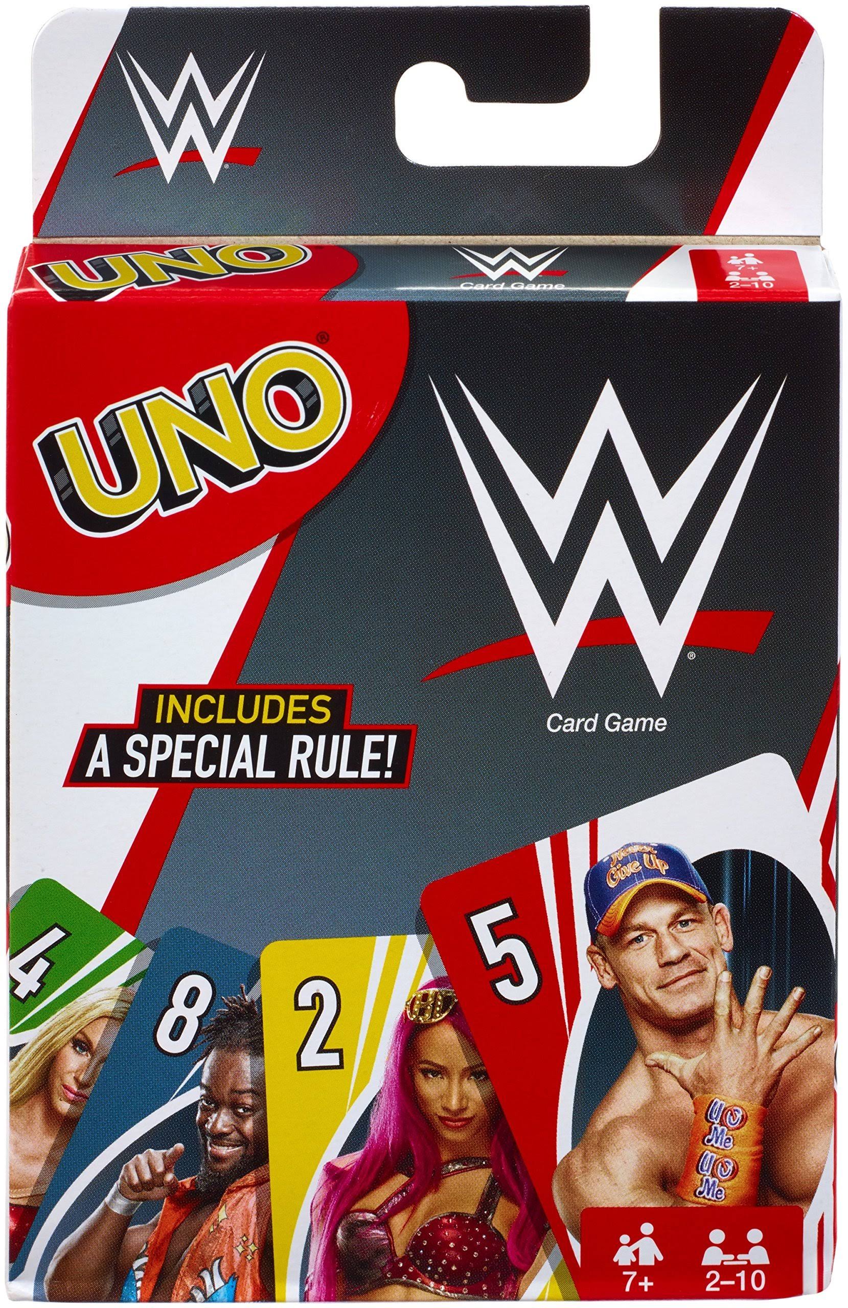Uno Wwe Superstars Card Game