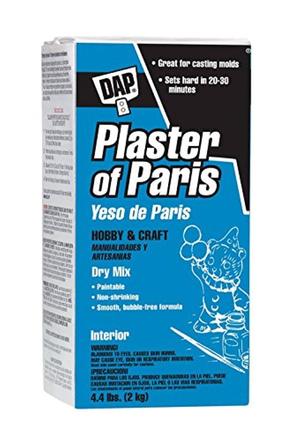 Dap Plaster Of Paris 4.4lb Box-White