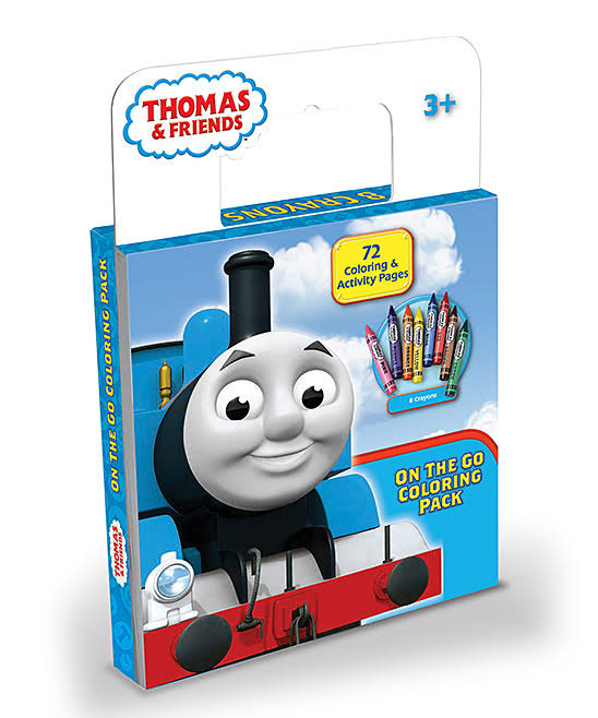 Thomas Train On The Go Coloring Activity Pack