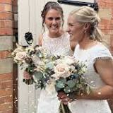 England Women Cricketers Katherine Brunt And Natalie Sciver Tie The Knot