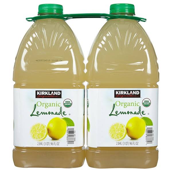 Kirkland Signature Organic Lemonade - 2 pack, 96 fl oz bottles