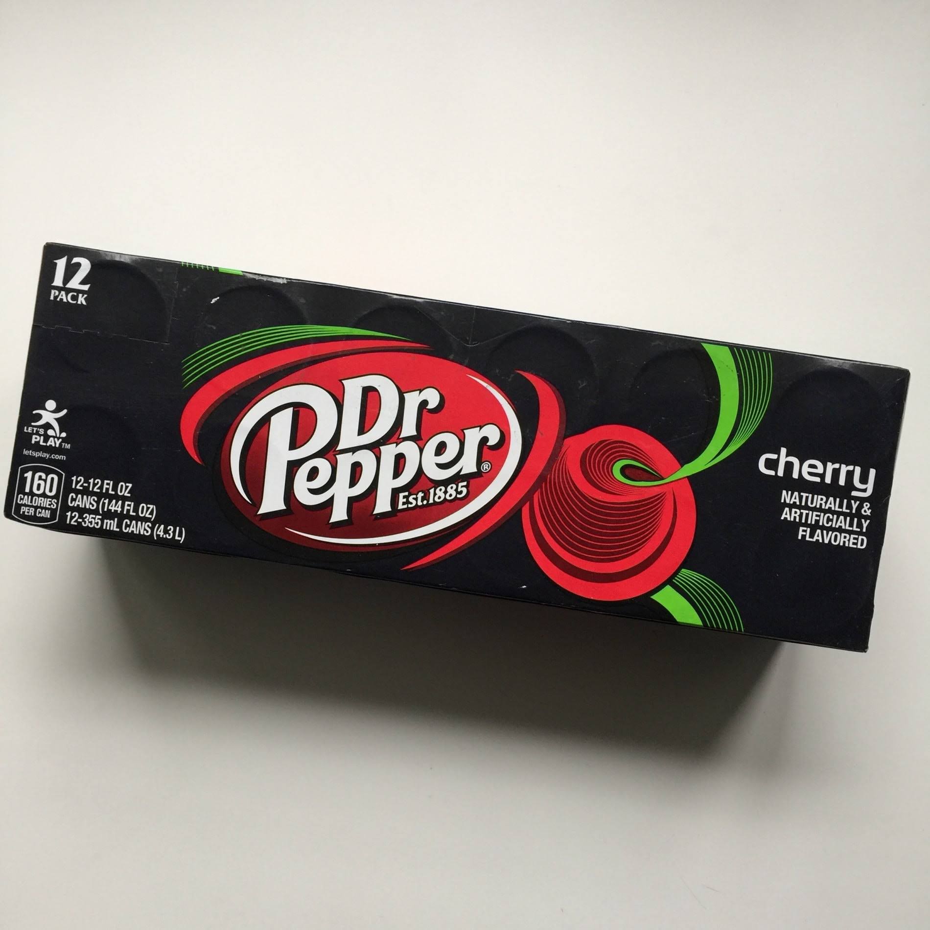 Dr. Pepper Cherry Soda - 355ml