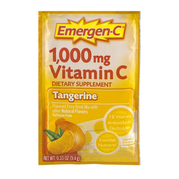Emergen-C 1,000mg Vitamin C Supplement - Tangerine