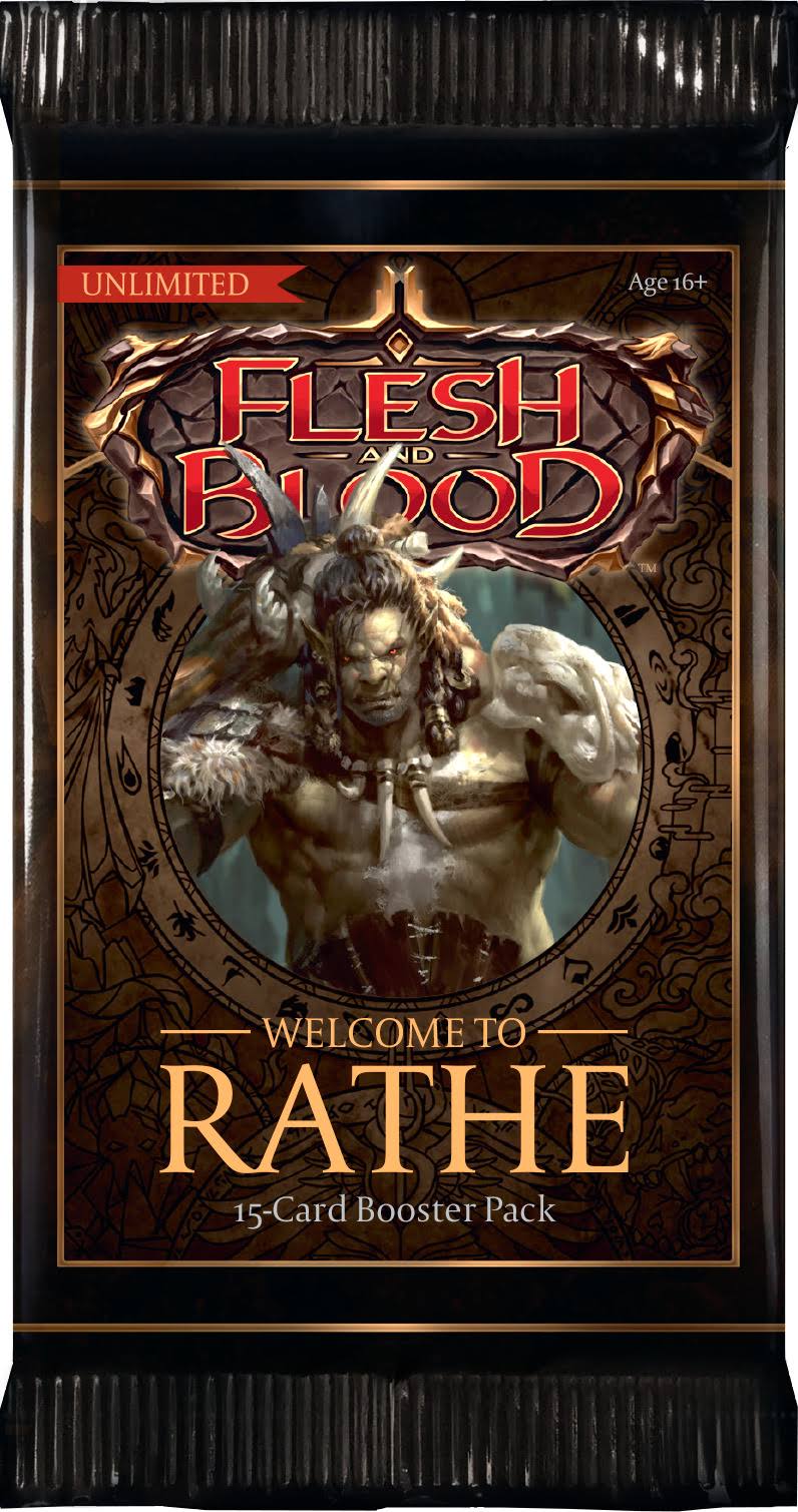 Flesh and Blood TCG: Welcome to Rathe Booster Pack (Unlimited)