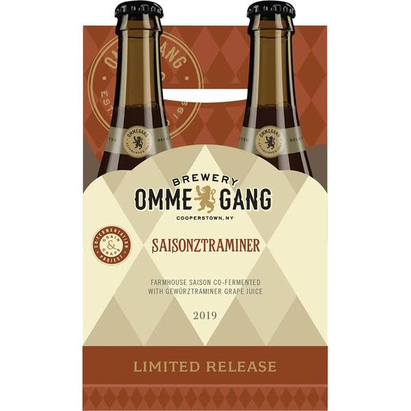 Brewery Ommegang saisonztraminer Belgian Saison Style Beer - 12 oz