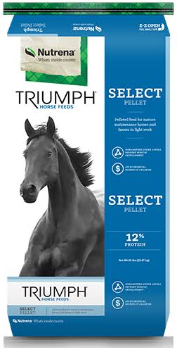 Triumph Select Pelleted Horse Feed 50 lb
