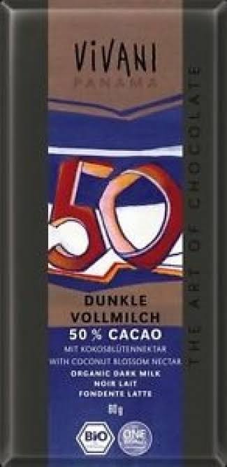 Vivani Dark Milk Chocolate - 80g