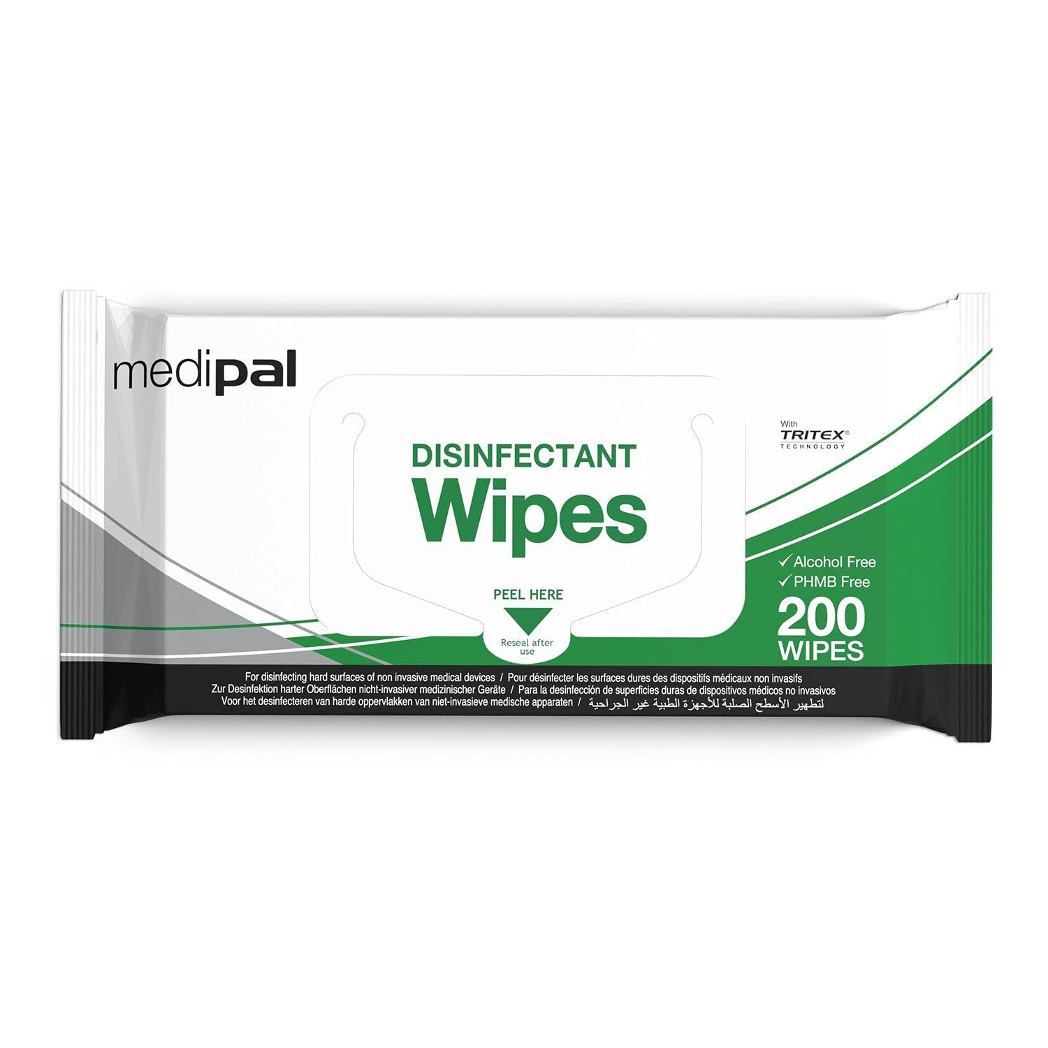 Medipal Disinfectant Wipes - Pack of 200 Wipes - 200 Wipes
