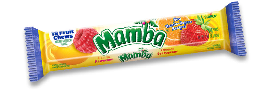 Mamba Original Fruit Chews 18pc