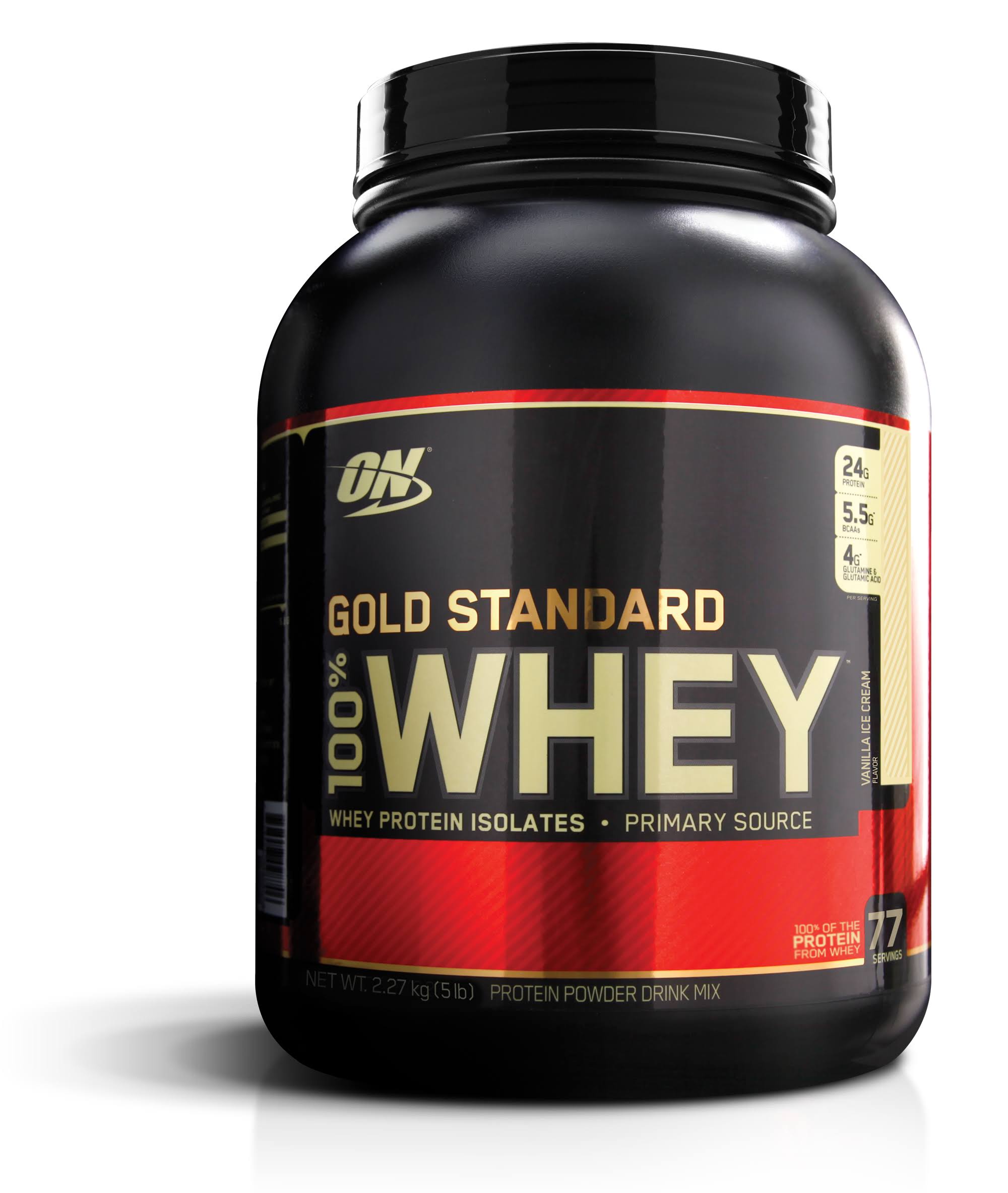 Optimum Nutrition Gold Standard 100% Whey Protein - White Chocolate, 5lb