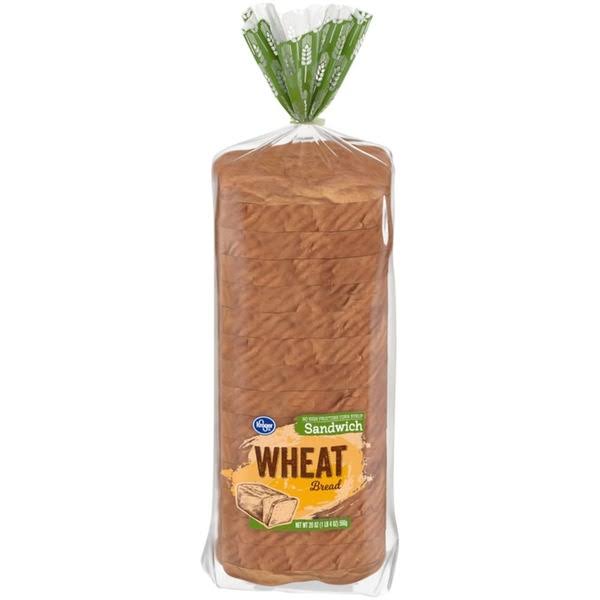 Kroger Wheat Sandwich Bread - 20 oz