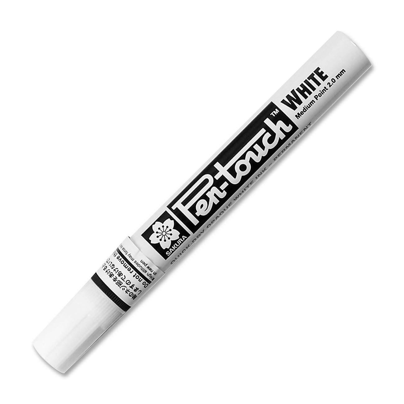 Sakura Pen-Touch Paint Marker - Medium Tip, White