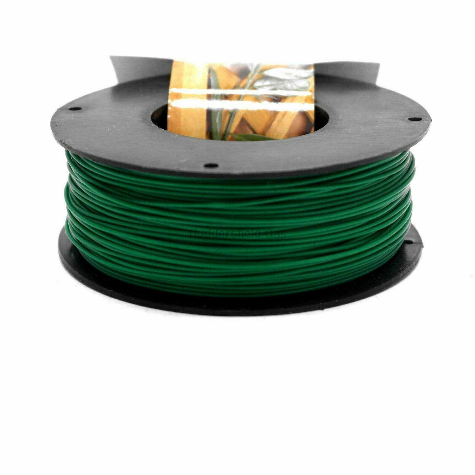 1.2mm x 100m Green PVC Garden Wire