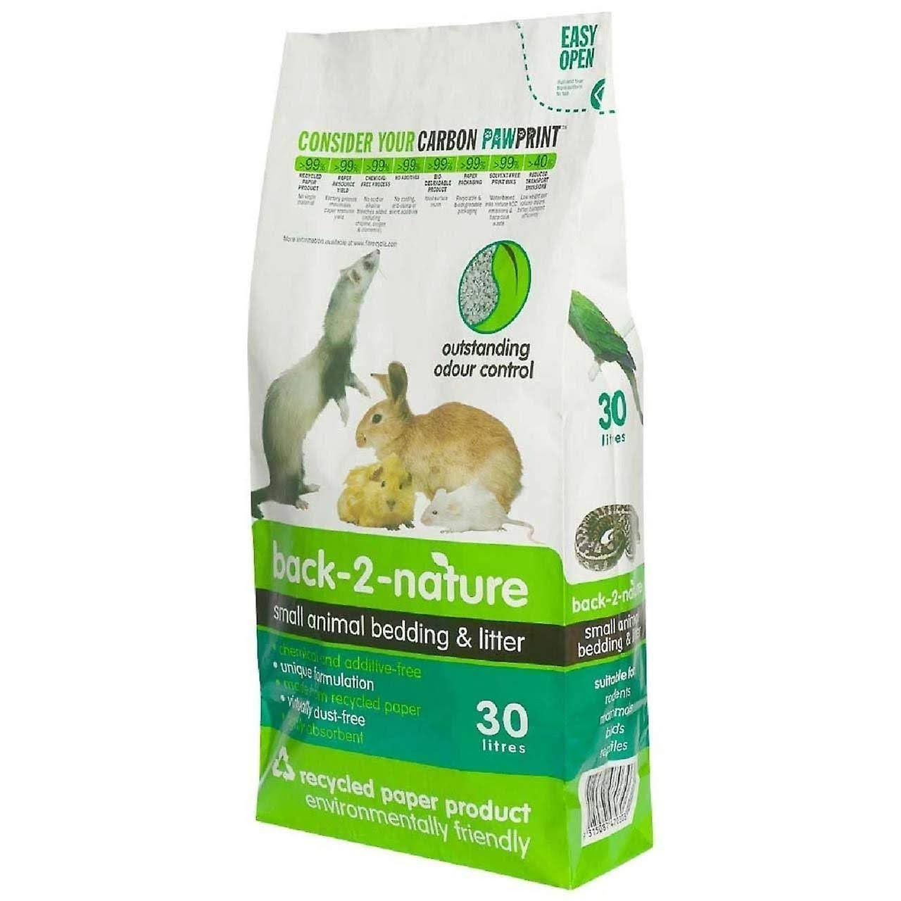 Back 2 Nature Small Animal Bedding - 30 L