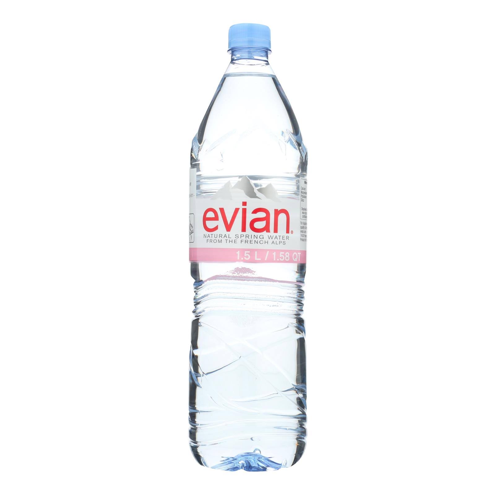 Evian Natural Spring Water 50.7 fl oz