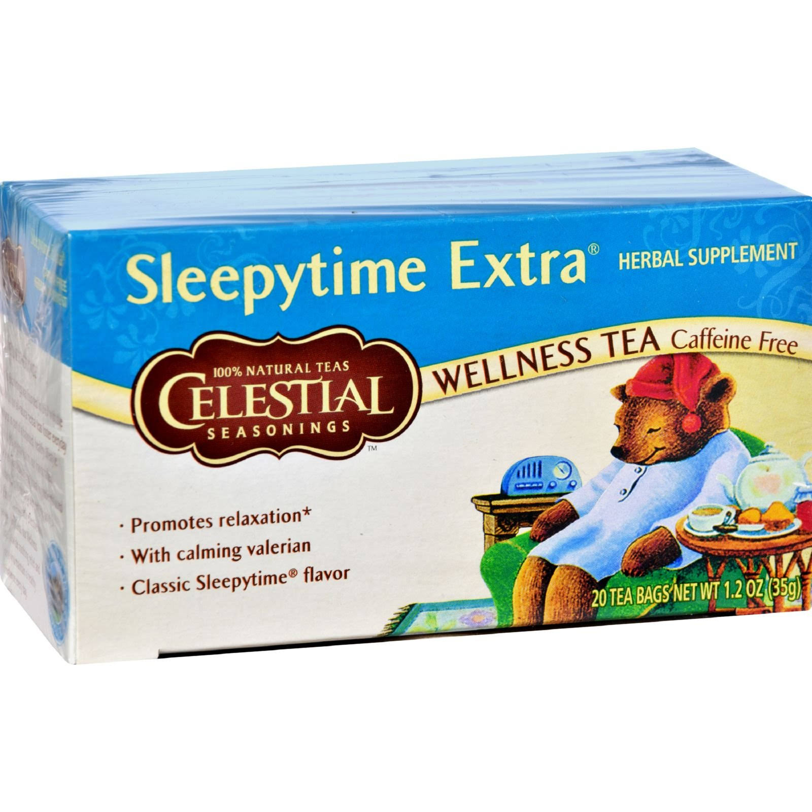 Celestial Seasonings Sleepytime Extra Wellness Tea - 20ct