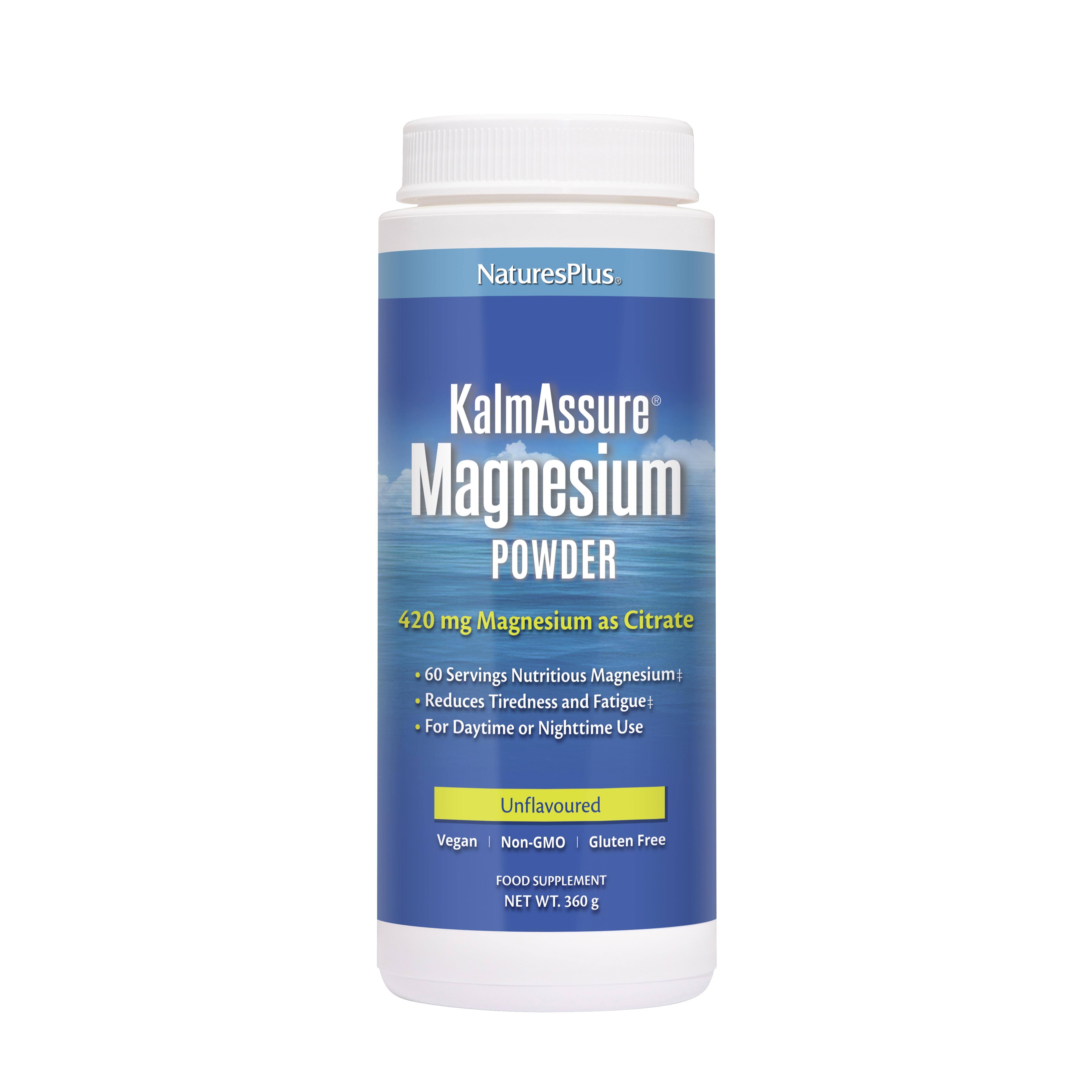Nature's Plus Kalmassure Magnesium Supplement - 360g