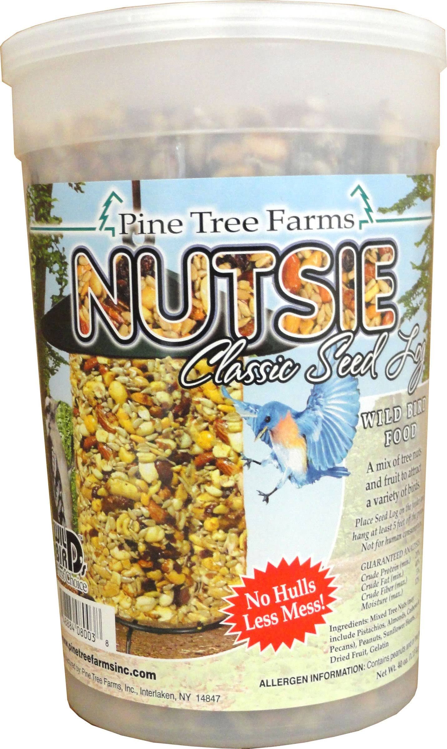 Pine Tree Farms Nutsie Classic Seed Log - 40oz