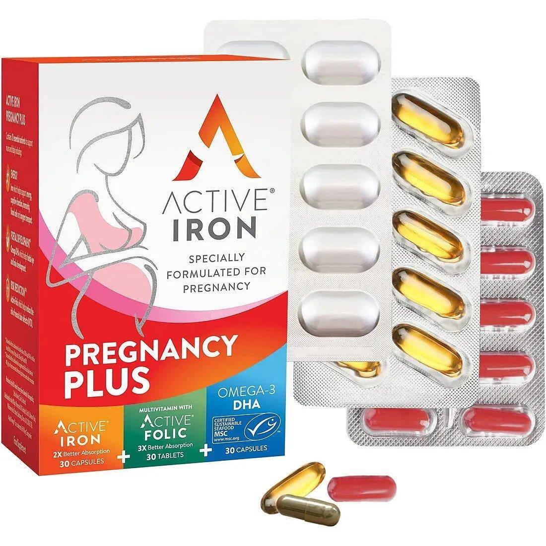 Active Iron Pregnancy Plus - 90 Capsules