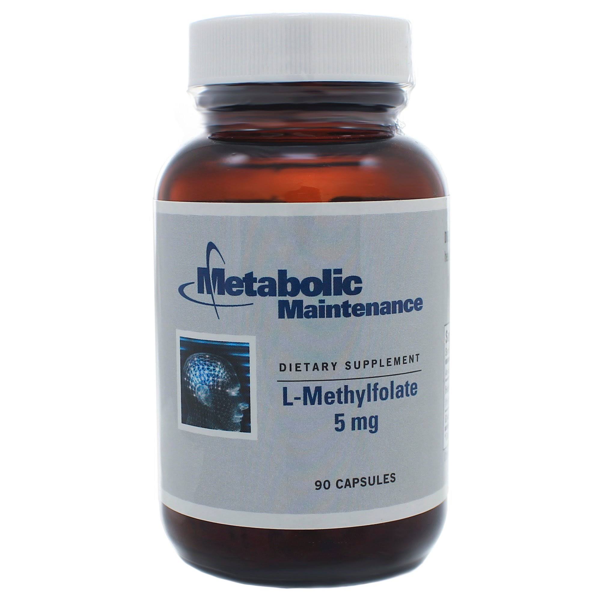Metabolic Maintenance 5-MTHF Dietary Supplement - 90 Capsules