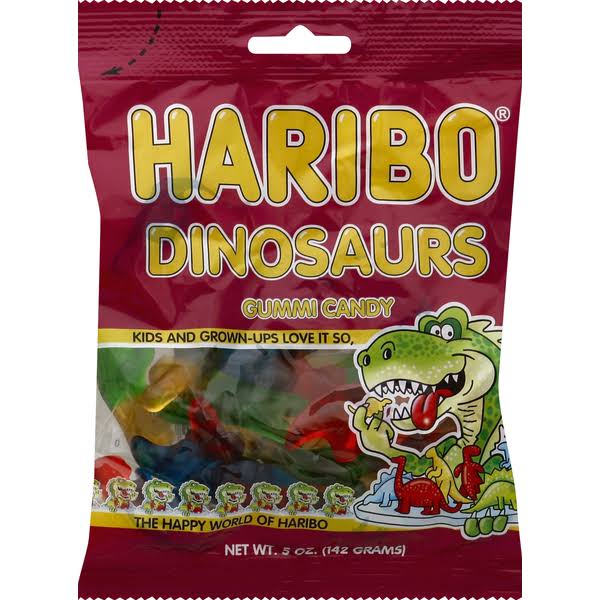 Haribo Dinosaurs Gummy Candy - 142g