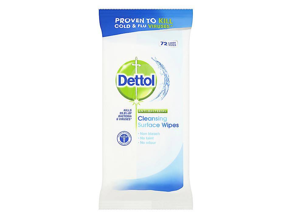 Dettol Cleansing Surface Wipes 72s