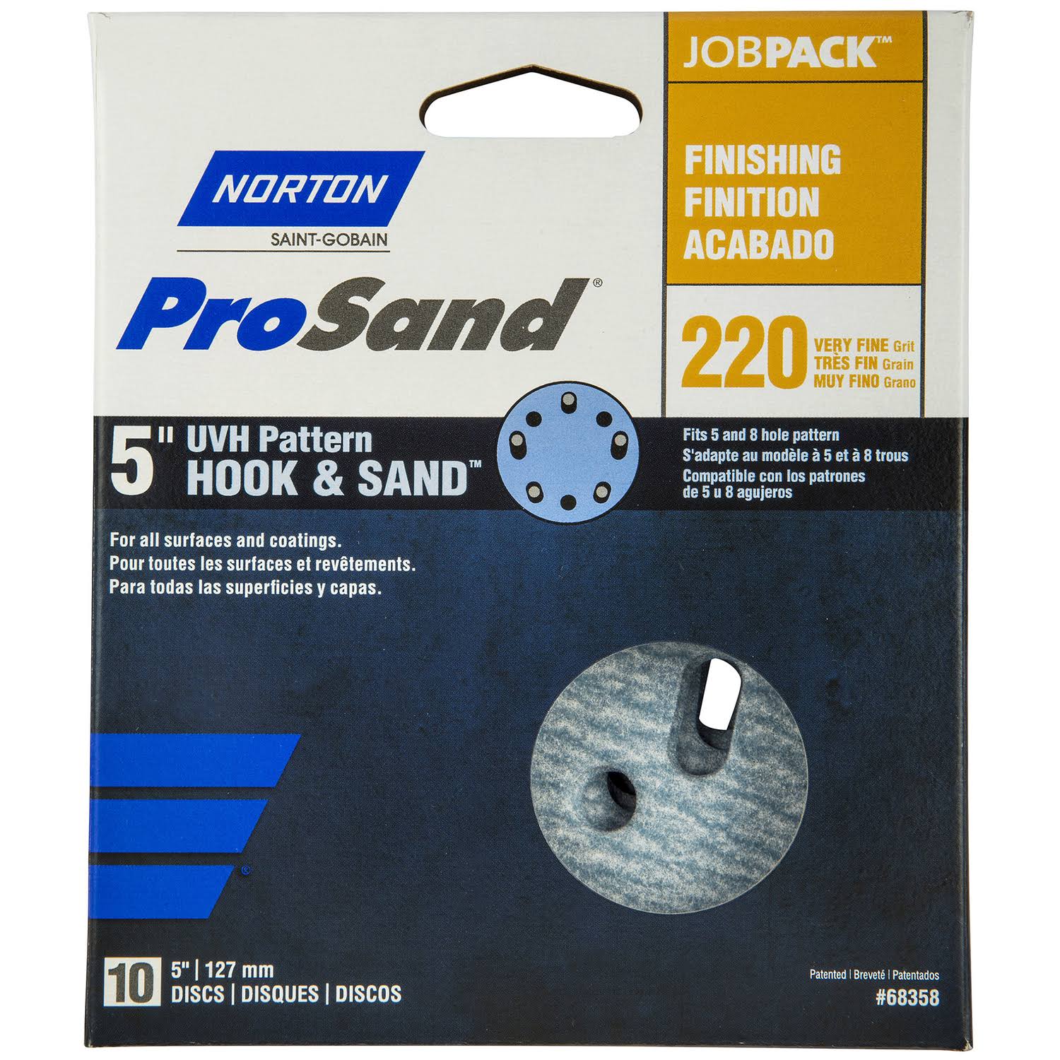 Norton 07660768358 ProSand Universal Vacuum Sanding Disc
