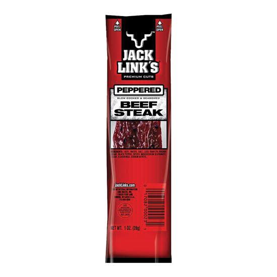 Jack Link's 02028 Beef Steak, 1 oz Bag 12 Pack