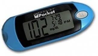 Prodigy Pocket Blood Glucose Metre, Blue - 1 EA