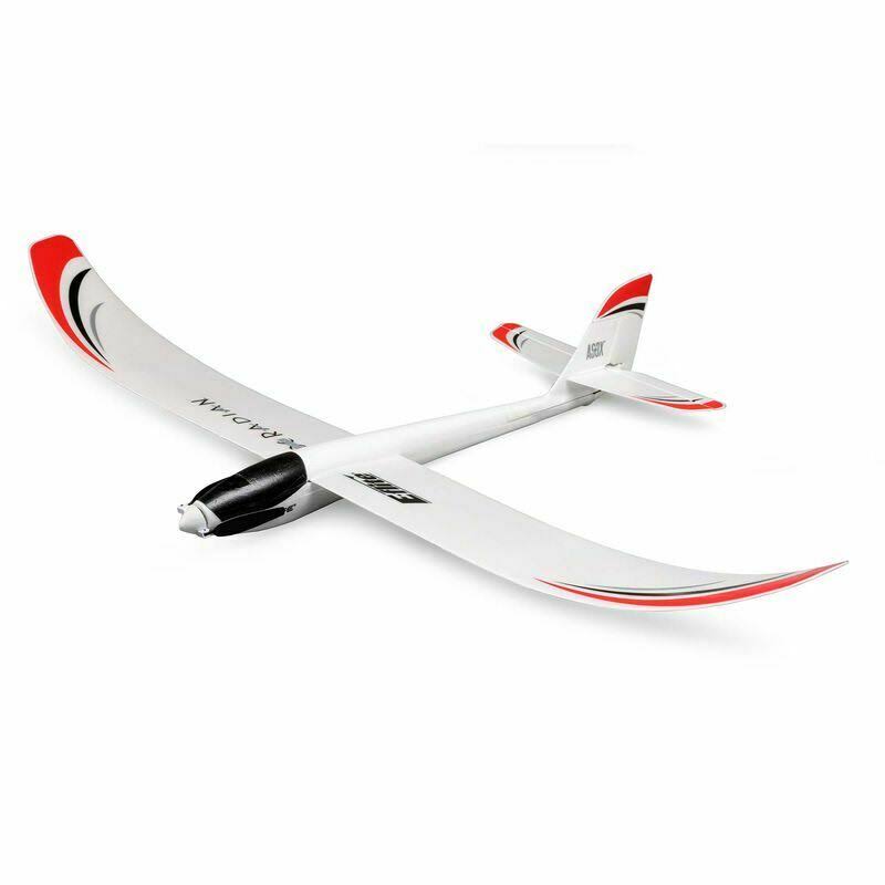 E-Flite Glider Pilot Umx Radian Bnf Basic With Safe And AS3X/EFLU2950