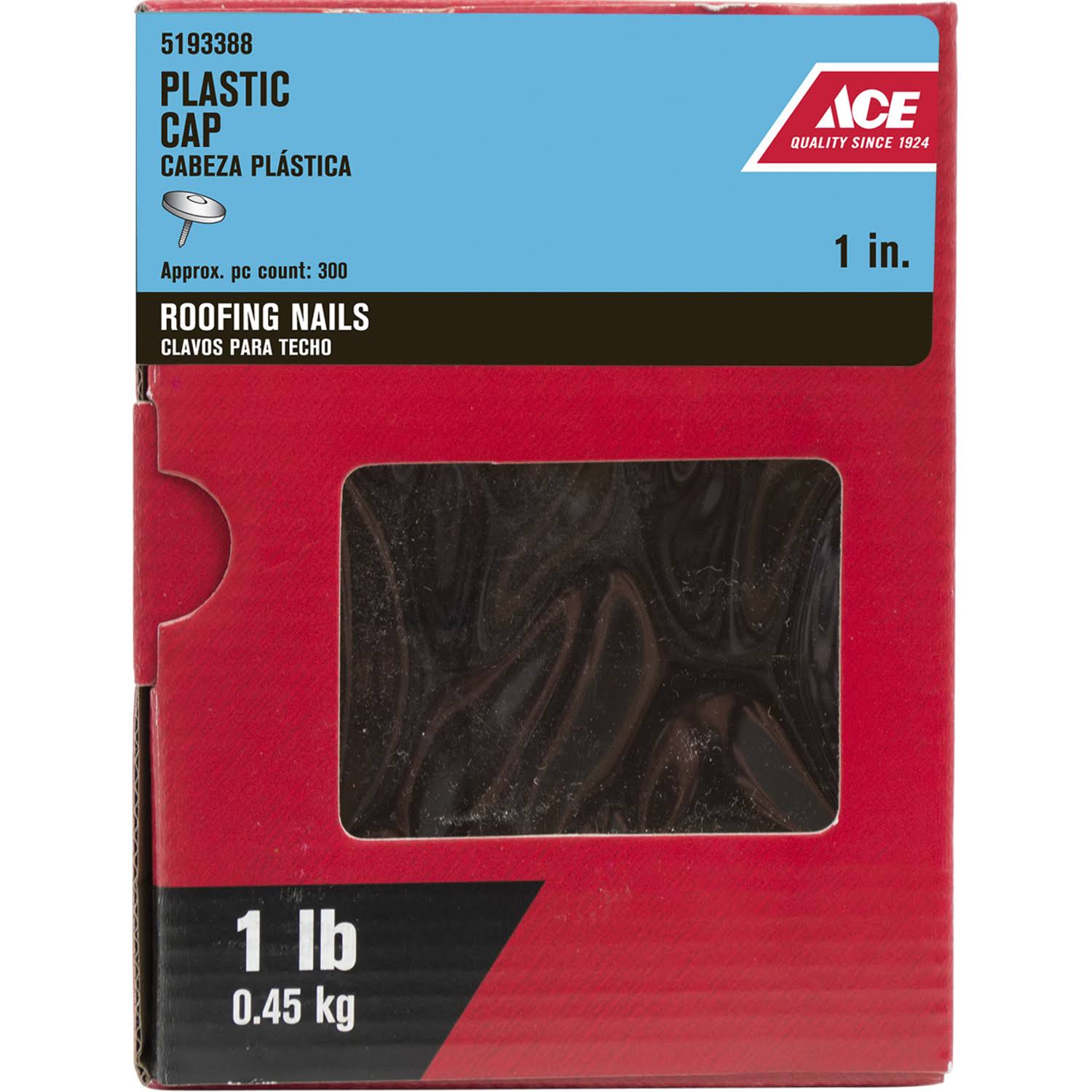 Ace Roof Cap Nail 1" 1#