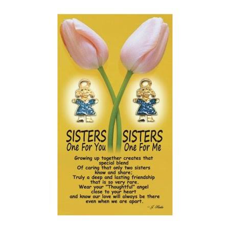 Thoughtful Little Angels 9154 Sisters Sisters Pins