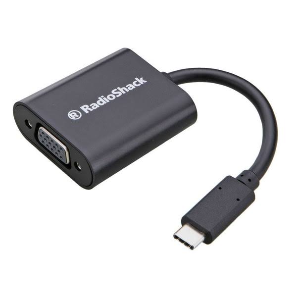 RadioShack USB-C to VGA Adapter
