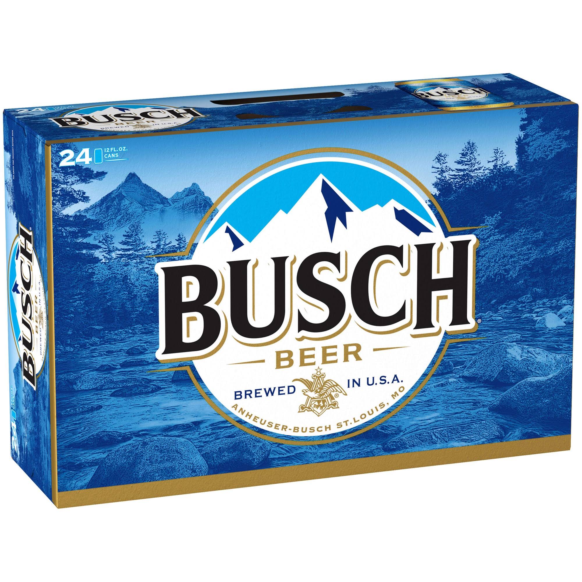Busch Beer - 12oz, 24 Pack