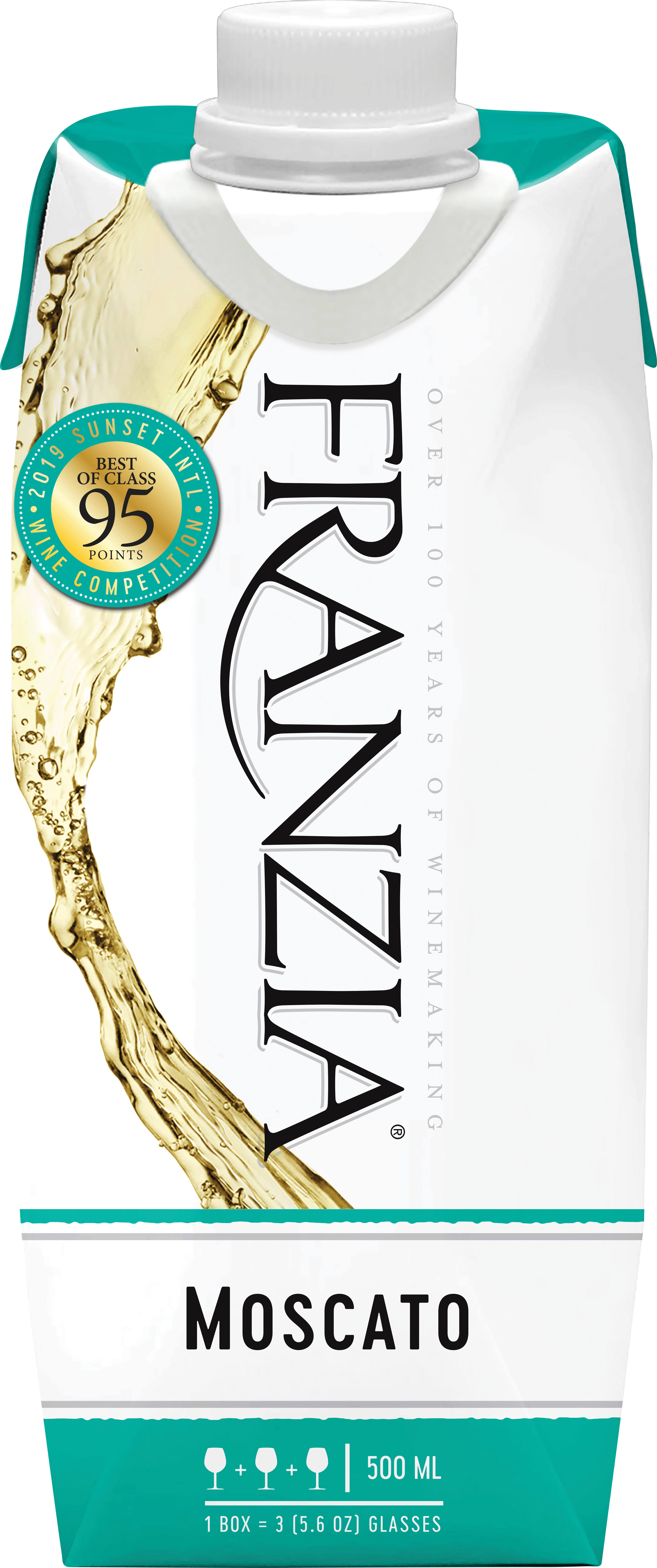 Franzia Wine, Crisp White - 500 ml