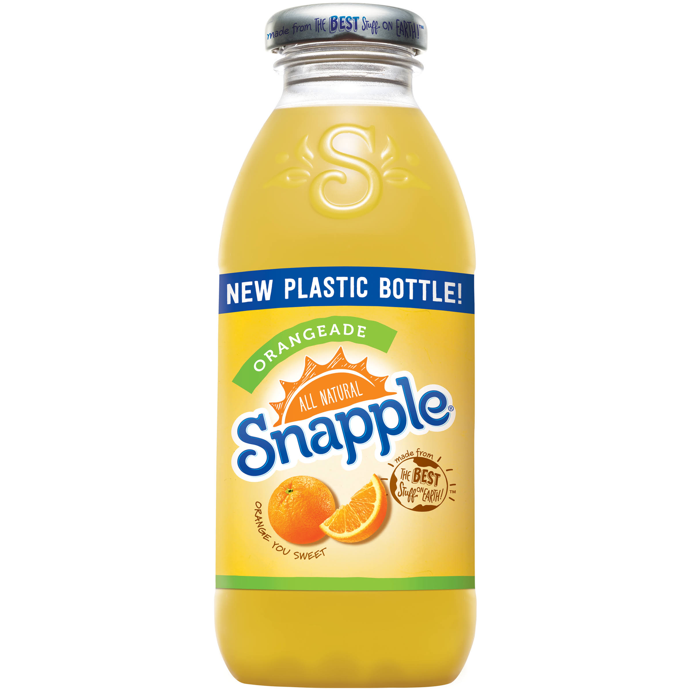 Snapple All Natural Orangeade Flavoured Juice Drink 473ml