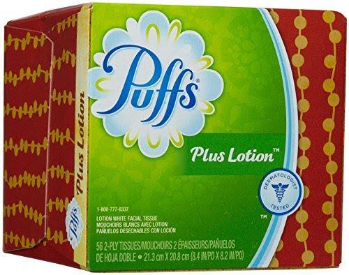 Puffs Facial Tissues - Plus Lotion, 56ct