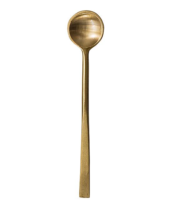 Creative Co-Op Spoon Brasstone Stainless Steel Spoon One-Size