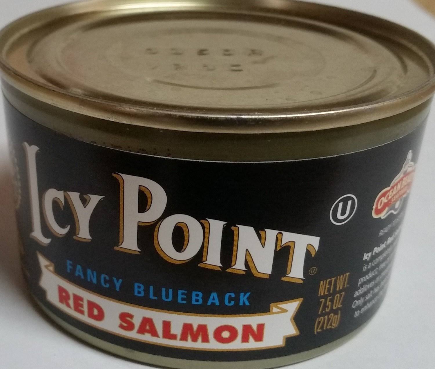 Icy Point Alaska Red Salmon Sockeye, 7.5-Ounce Can