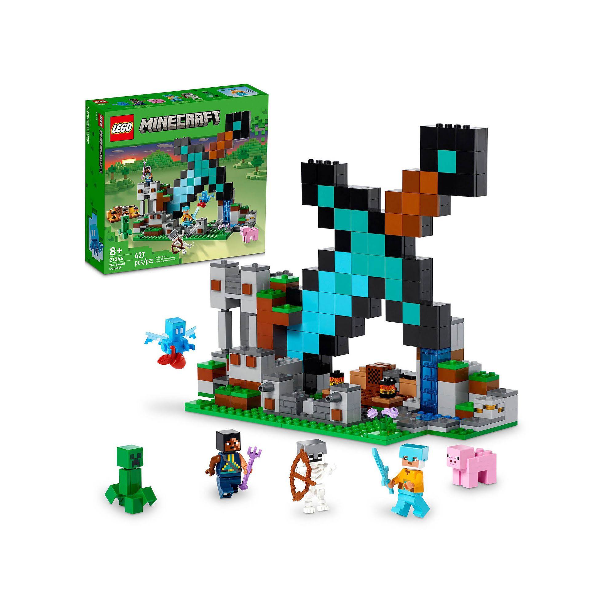 LEGO Minecraft 21244 The Sword Outpost Set
